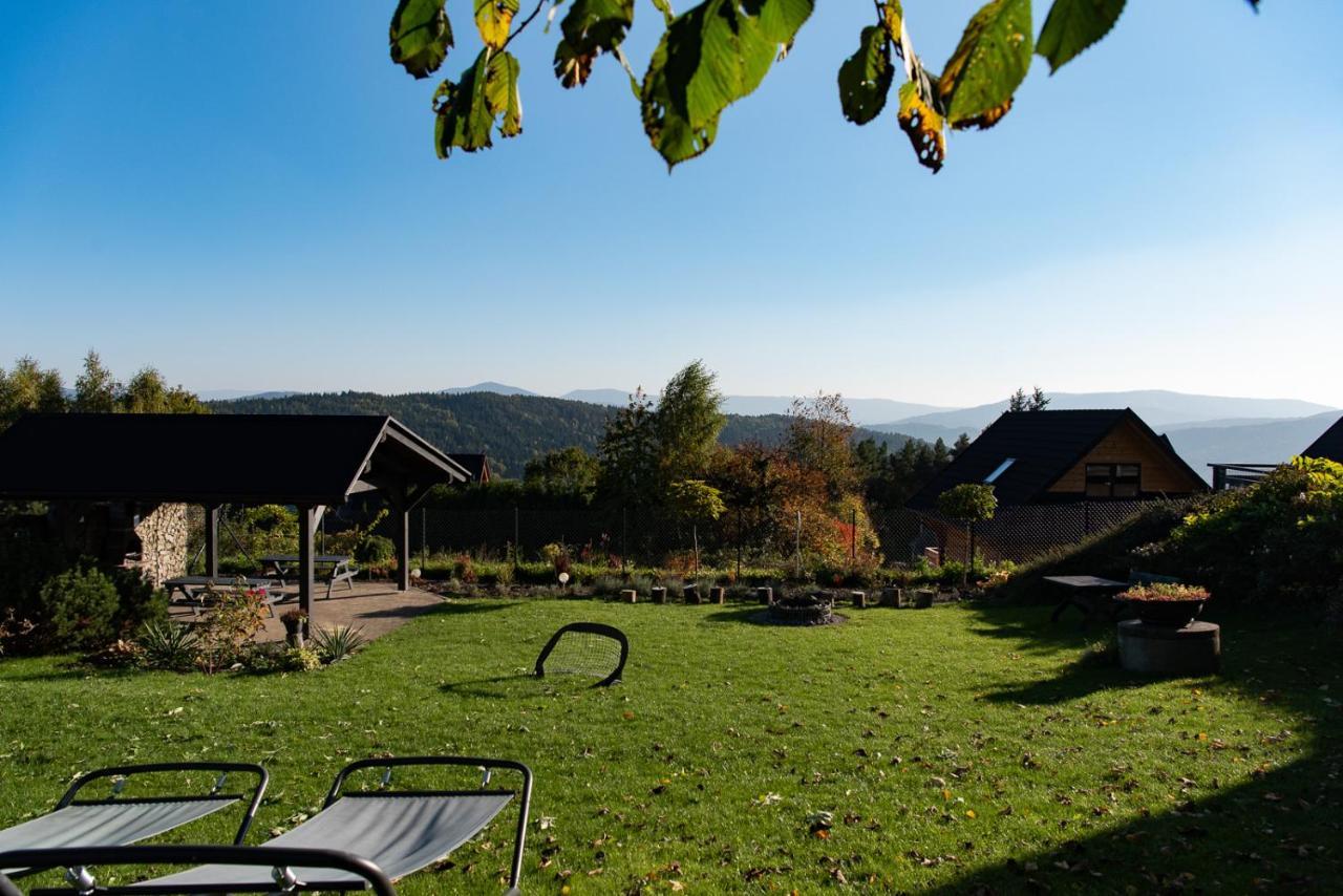 Domek W Gorach - Prywatne Jacuzzi, Sauna, Grota Solna - Panorama Chelm Ski&Spa Мисленице Екстериор снимка