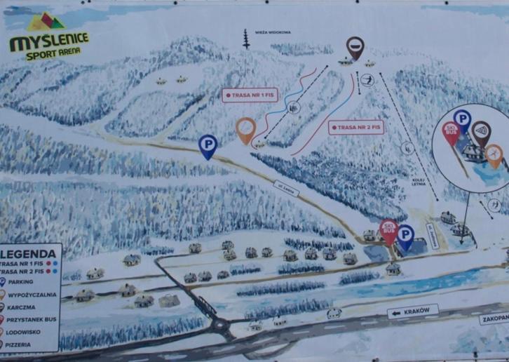 Domek W Gorach - Prywatne Jacuzzi, Sauna, Grota Solna - Panorama Chelm Ski&Spa Мисленице Екстериор снимка